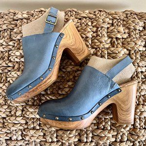 Darby Clog by KORK-EASE - Blue / Size 9.0